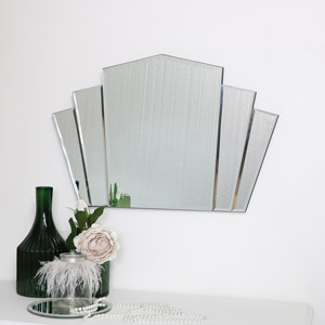 Art Deco Fan Frameless