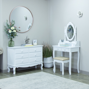 Bedroom Set, Dressing Table Set and Chest of Drawers  - Lila Range
