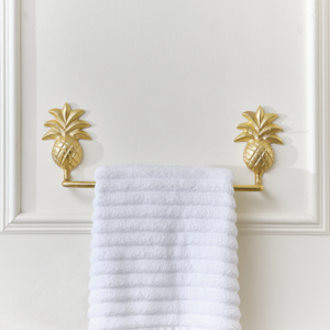 Gold Pineapple Towel Rail