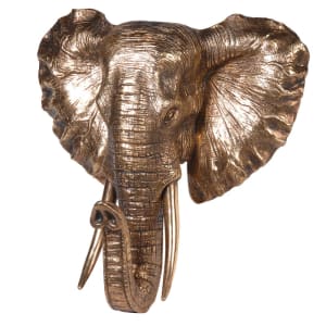 Gold Elephant Head