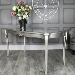 Tiffany crackle glass clearance dining table