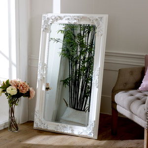 Large White Wall / Leaner Mirror 100cm x 150cm