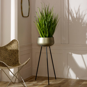 Melody Maison Tall Copper Bullet Plant Stand