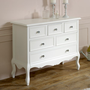 White Console / Dressing Table - Victoria Range