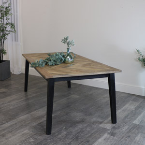 Large Wooden Nordic Dining Table - Damaged Seconds