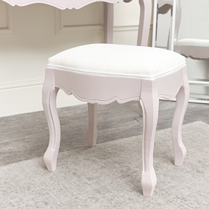 Pink Dressing Table Stool