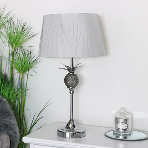 French Style Bedroom Lights Lamps, Grey Bedside Table Lamps