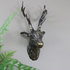 Gold Stag Head