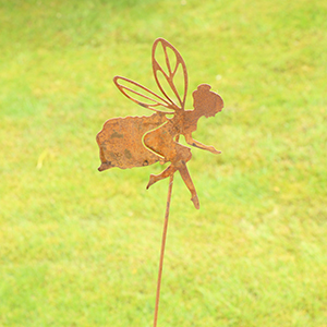 Metal Fairy Garden Stake