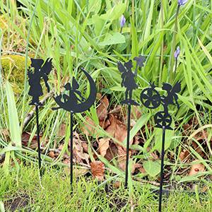 Fairy Silhouette Garden Stakes