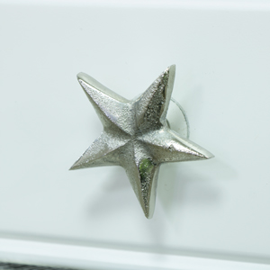 Silver Star Drawer Knob