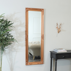 Tall Copper Wall Mirror