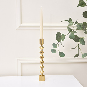Gold Palm Leaf Wall Candle Holder Sconce