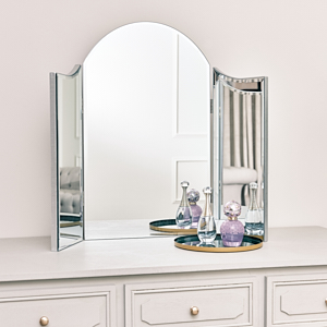 Vintage Style Dressing Table Triple Mirror