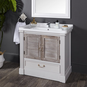 Shabby Chic Bathroom Cabinets Shelves Storage Melody Maison