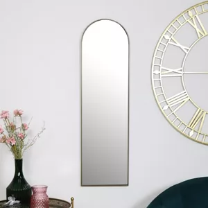 Gold Arch Wall Mirror