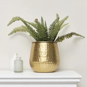 Small Gold Planter