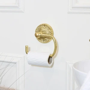 Luxe Gold Toilet Roll Holder