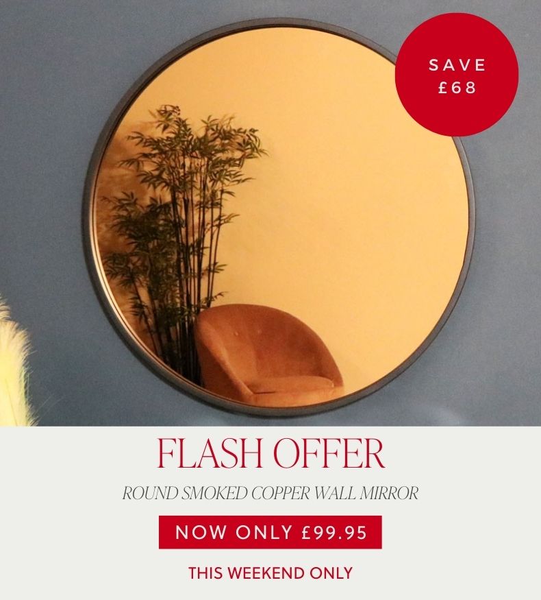 Flash Offer - Copper Wall Mirror