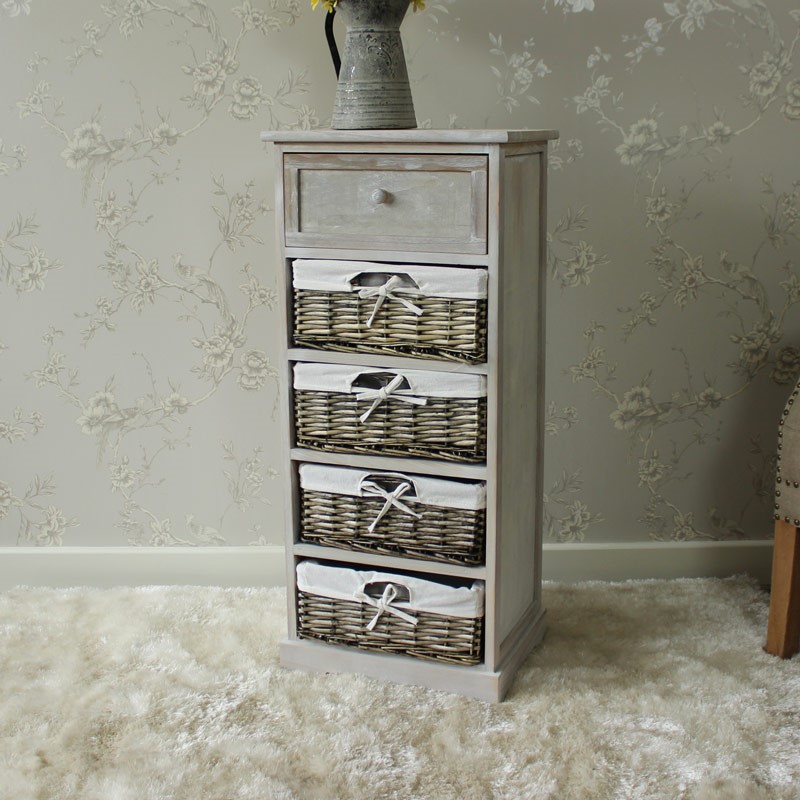 vintage grey range tall boy