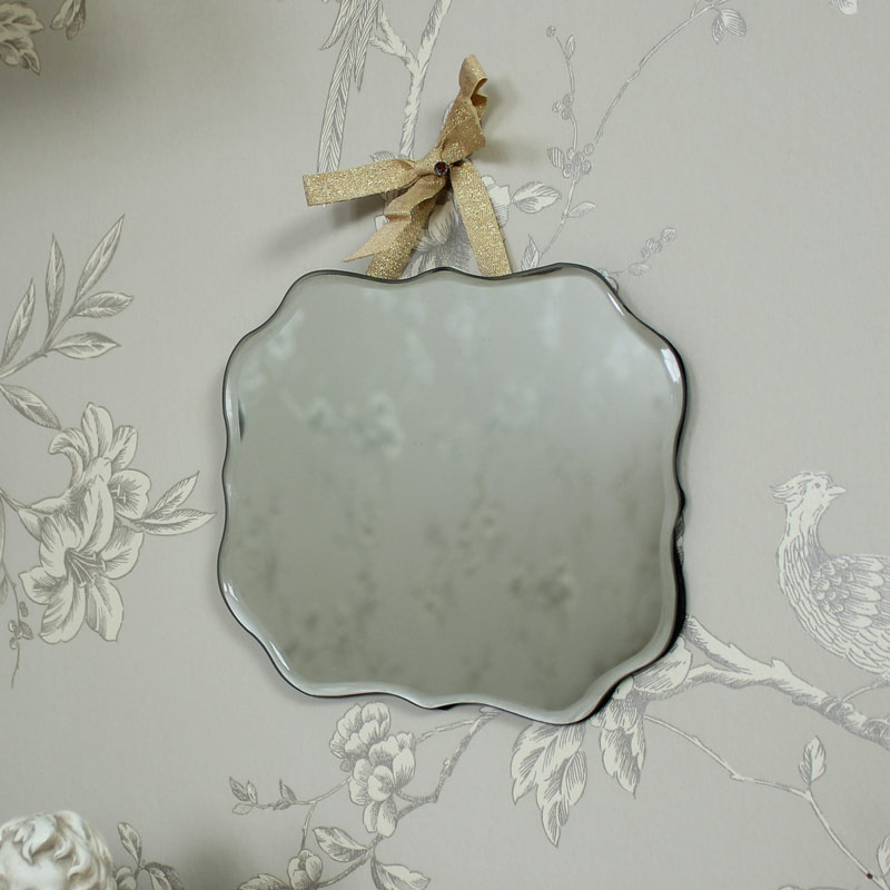 Small Ornate Wall Mirror 